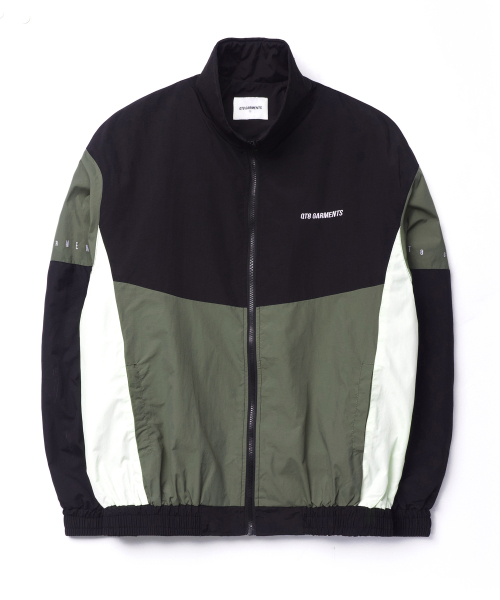 MUSINSA公式 | QT8 GARMENTS MFオールドトラックジャケット（グリーン）