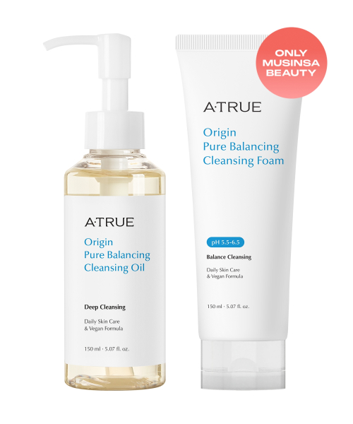 ATRUE - [SET] Origins Pure Balancing Cleansing Oil + Origins Pure Balancing Cleansing Foam