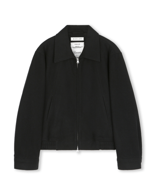 ジャケット・アウター BESLOW WOOL WIDE COLLAR HARRINGTON MUSINSA | BESLOW WOOL WIDE COLLAR HARRINGTON JACKET BLACK