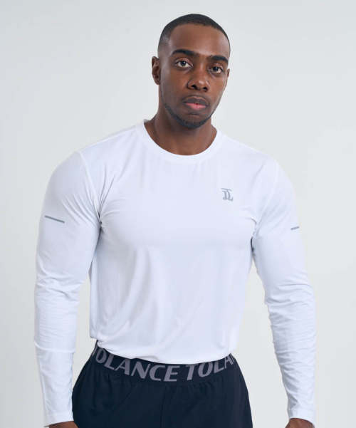 TOLANCE - Active Training Long Sleeve - White