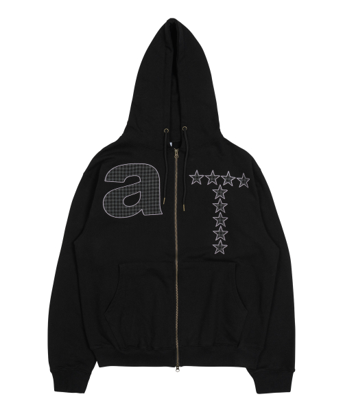 MUSINSA公式 | THE COLDEST MOMENT TCM at hooded zip-up (black)