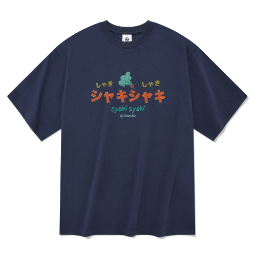 MUSINSA公式 | RADINEO アサッシュ 半袖Tシャツ ネイビー