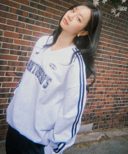 FLAREUP トップス　ロンT musinsa 韓国ブランド　　グレー トップス特集 - 韓国人気ファッション通販 | MUSINSA日本