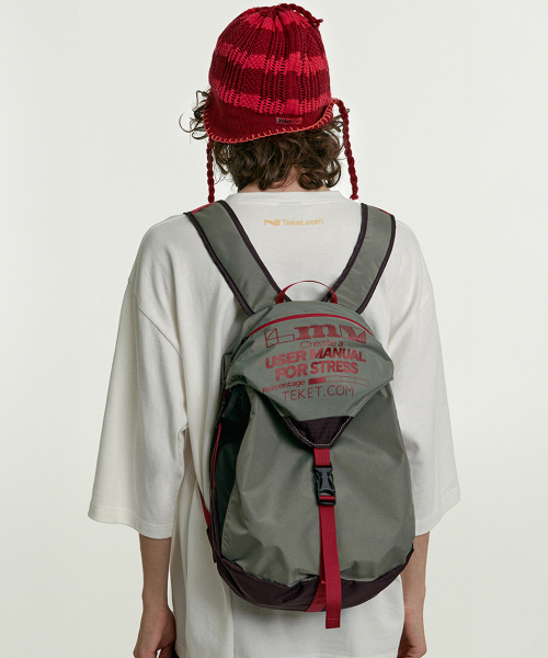 むっくです MUSINSA公式 | TEKET LMM Flap Backpack Gray