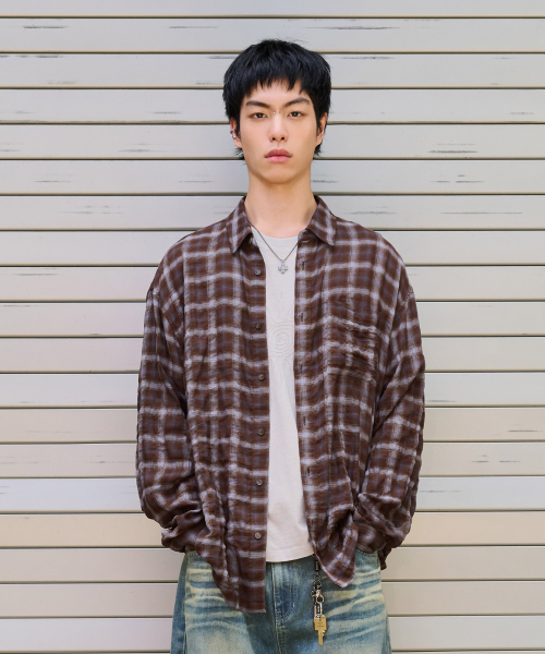 Western Check Shirts-FESK5402B09