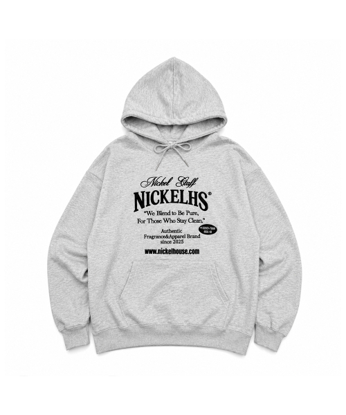 MUSINSA公式 | NICKEL HOUSE ニッケルスタッフ パーカー グレー