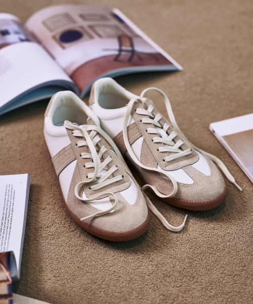 Chase Cowhide German Army Sneakers 3cm (CR0029BE) thumbnail 4
