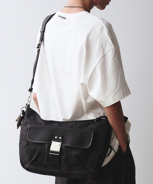 BUCKLE STRAP HOBO BAG thumbnail 5