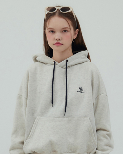 [French Terry/Fleece] Stitch Combo Hoodie [6 colors] thumbnail 6