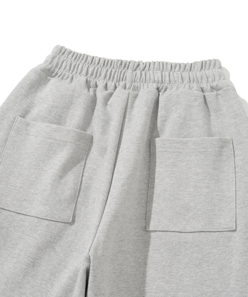 Bermuda Training Half Pants MELANGE GREY thumbnail 5