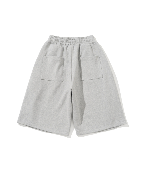 Bermuda Training Half Pants MELANGE GREY thumbnail 6