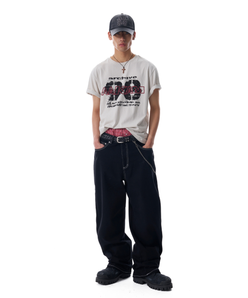 Painted 98 Half Top (Light Gray) thumbnail 11