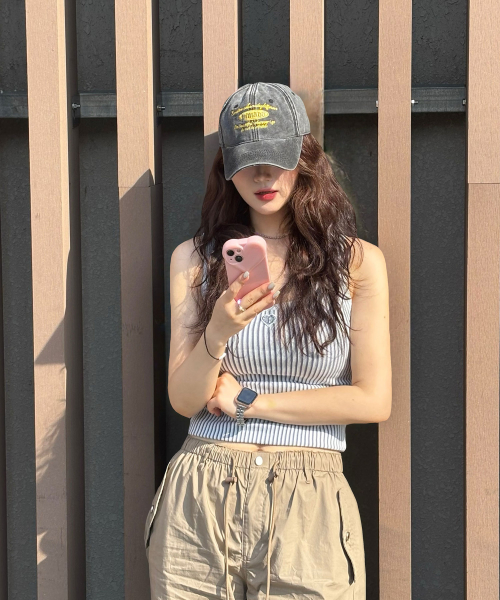 Pigment Logo Ballcap_[Charcoal] thumbnail 5