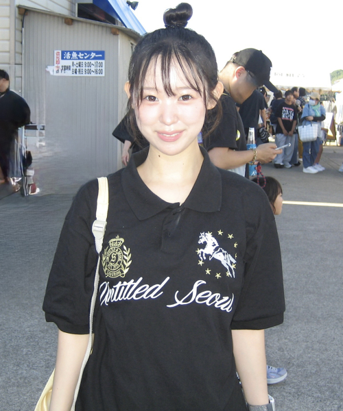 Untitled Crest Polo Crop Short Sleeve Black thumbnail 13