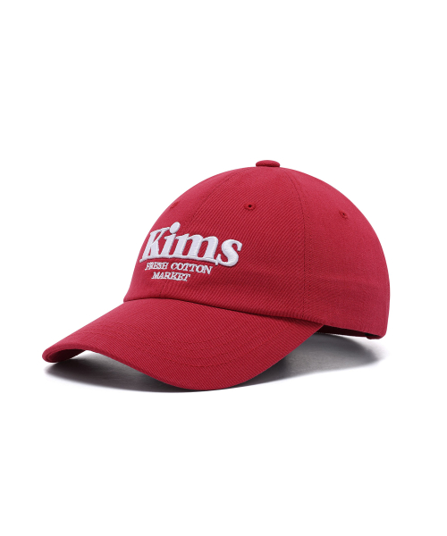 Kims Bam Logo Ball Cap Classic Red thumbnail 2