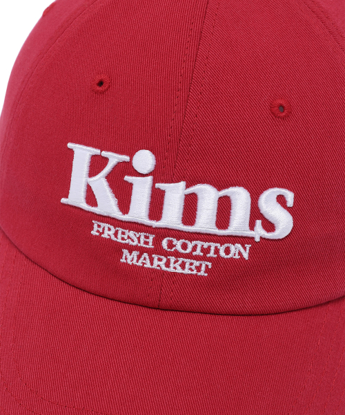 Kims Bam Logo Ball Cap Classic Red thumbnail 3