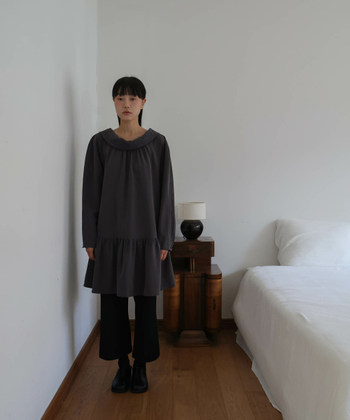 Mute Bottle-Neck One-Piece (Dark Gray) thumbnail 3