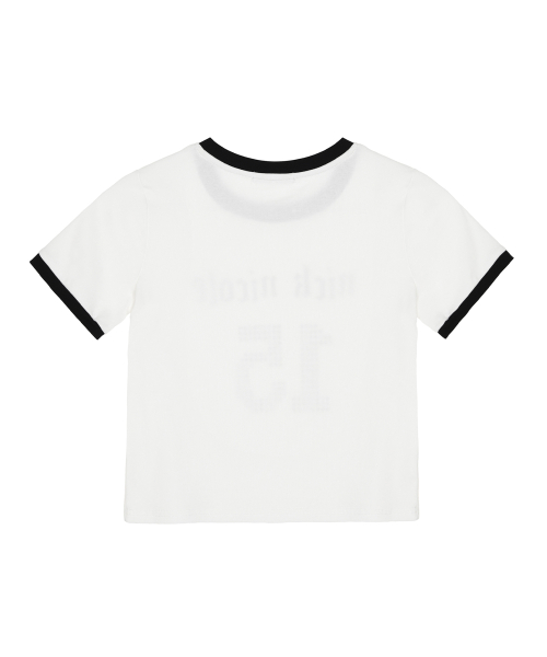 Number Ringer Top Ivory thumbnail 2