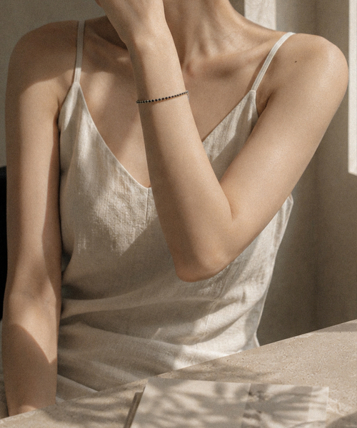 Tennis Bracelet #1 [Black] thumbnail 4
