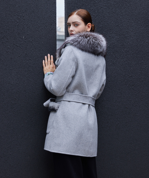 Fox & Rex Collar Half Coat thumbnail 2