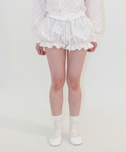 Ribbon Pumpkin Shorts Ivory thumbnail 2