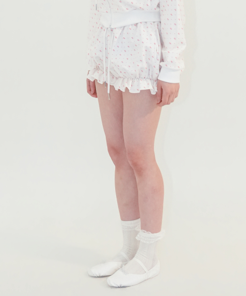 Ribbon Pumpkin Shorts Ivory thumbnail 6