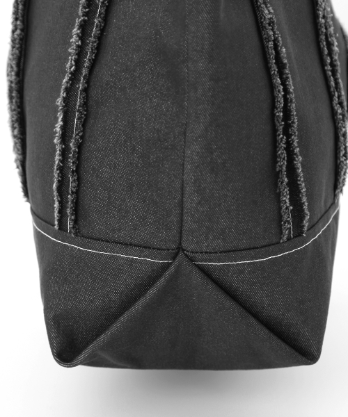 Fringe Line Big Bobu Shoulder Bags _ [Black] thumbnail 20