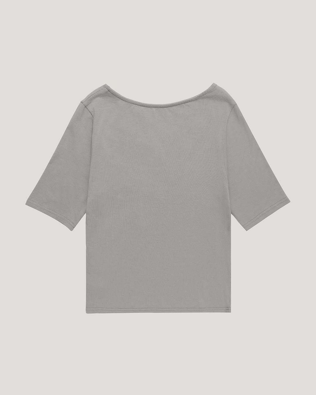 SHIRRING V-NECK TOP_BEIGE - 2 COLORS BEIGE