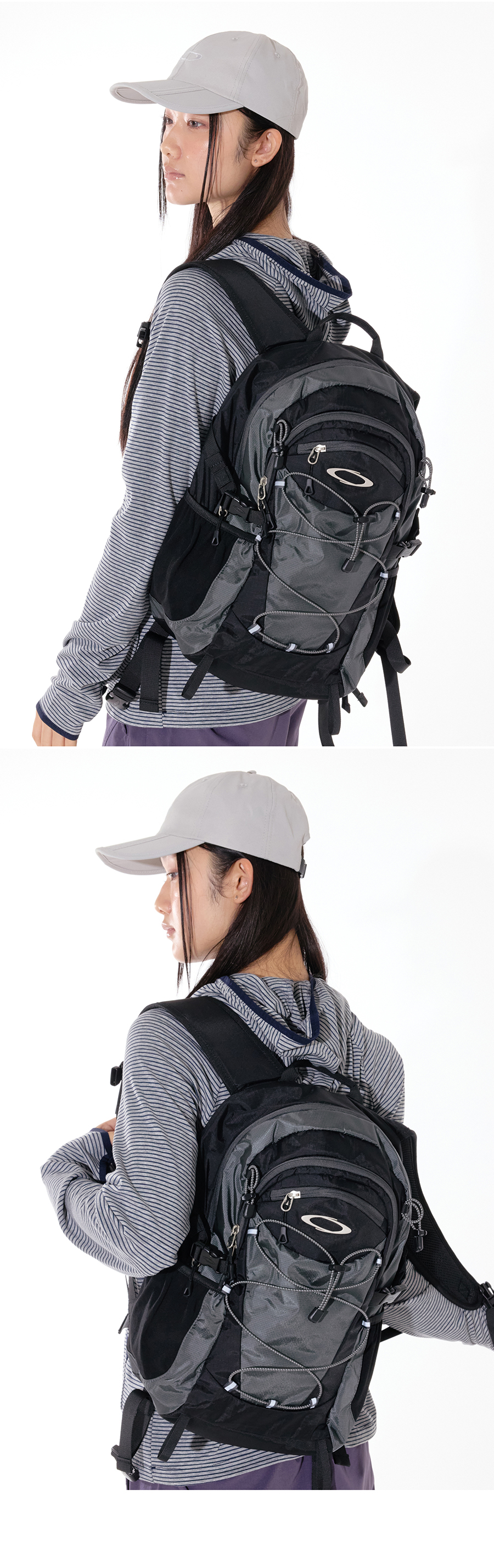 CURVED PANEL CAP - 4 COLORS BLACK