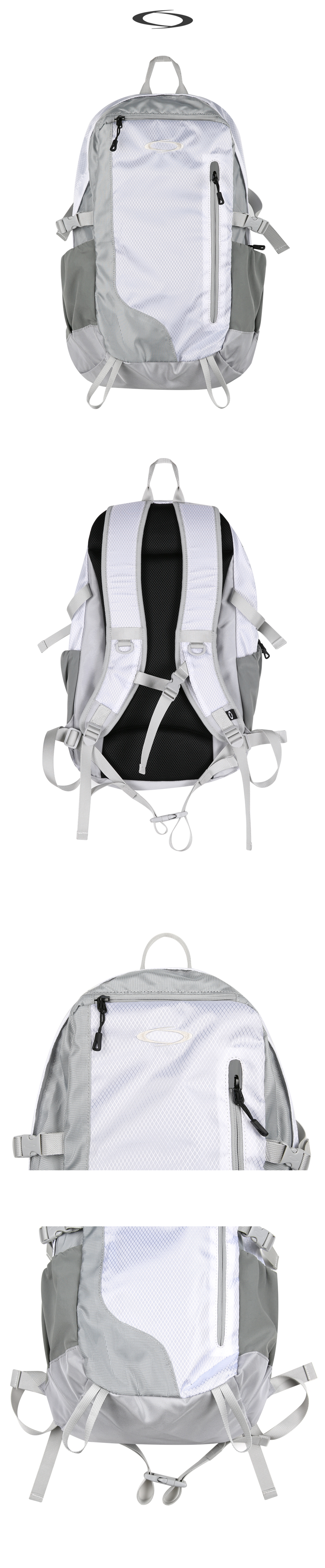 RIPSTOP BACKPACK - 2 COLORS LIGHT GREY