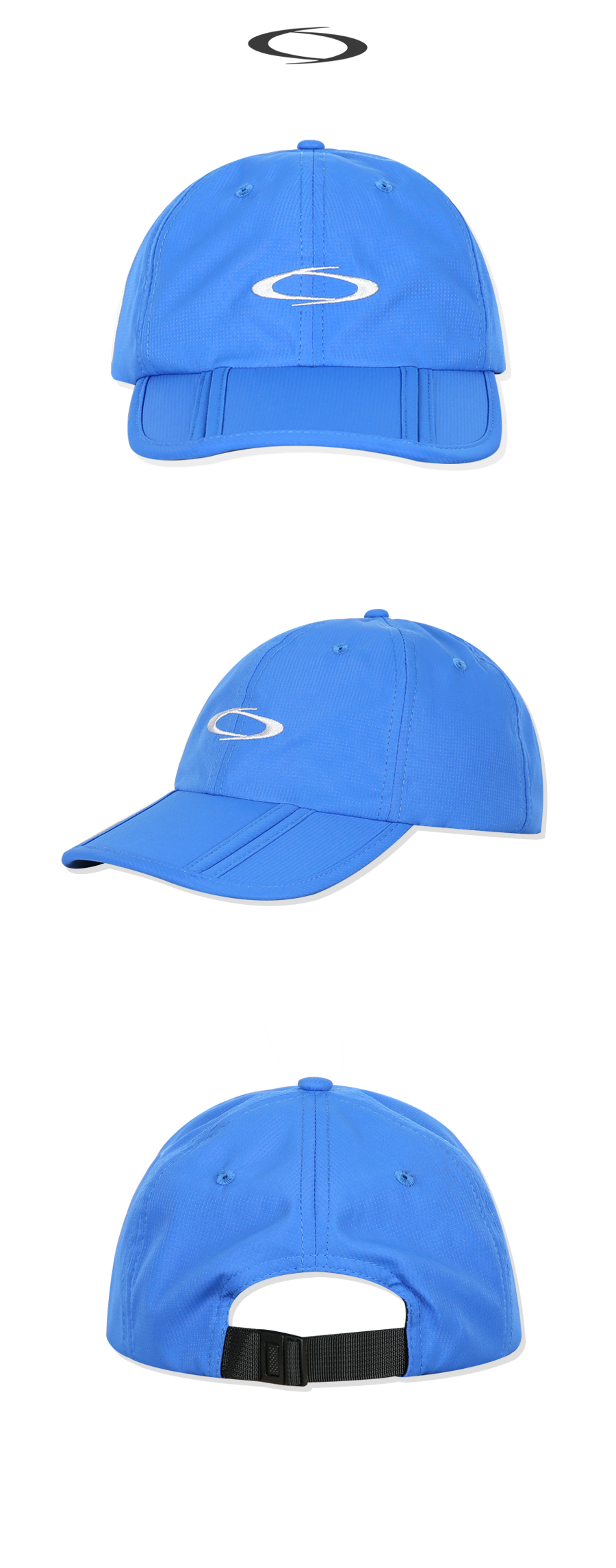CURVED PANEL CAP - 4 COLORS BLUE