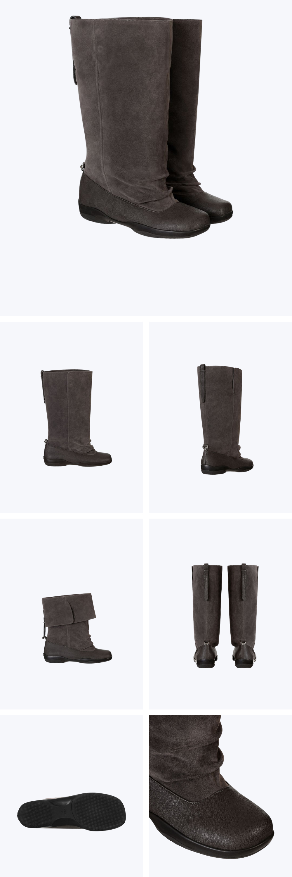RHEA BOOTS - 2 COLORS MOCHA BROWN