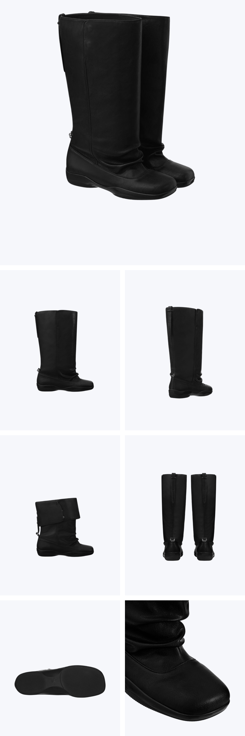 RHEA BOOTS - 2 COLORS BLACK