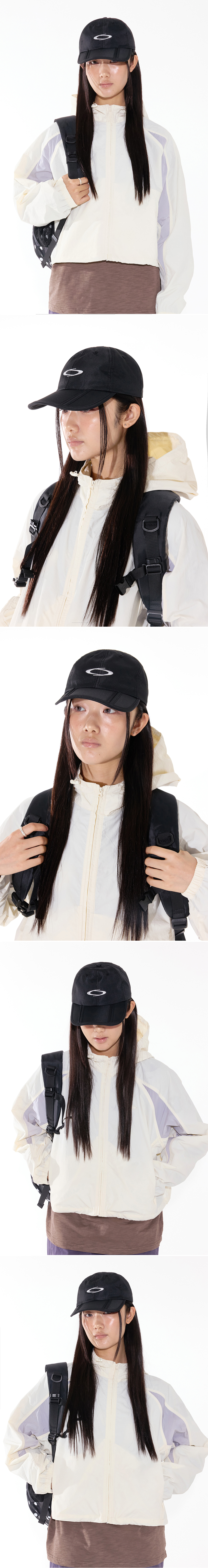 CURVED PANEL CAP - 4 COLORS GREY
