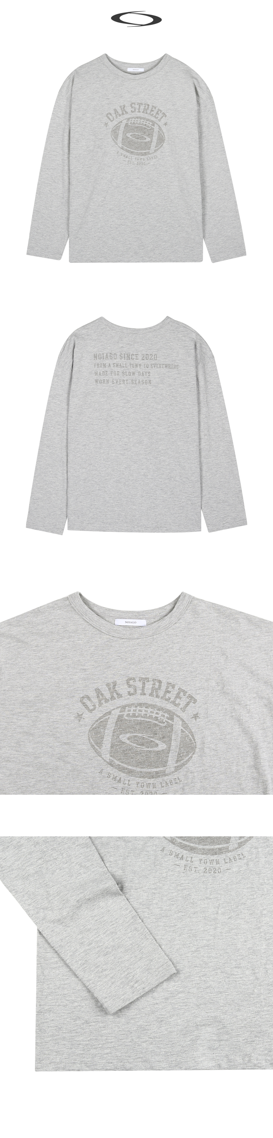 RUGBY PRINT LONG SLEEVE 