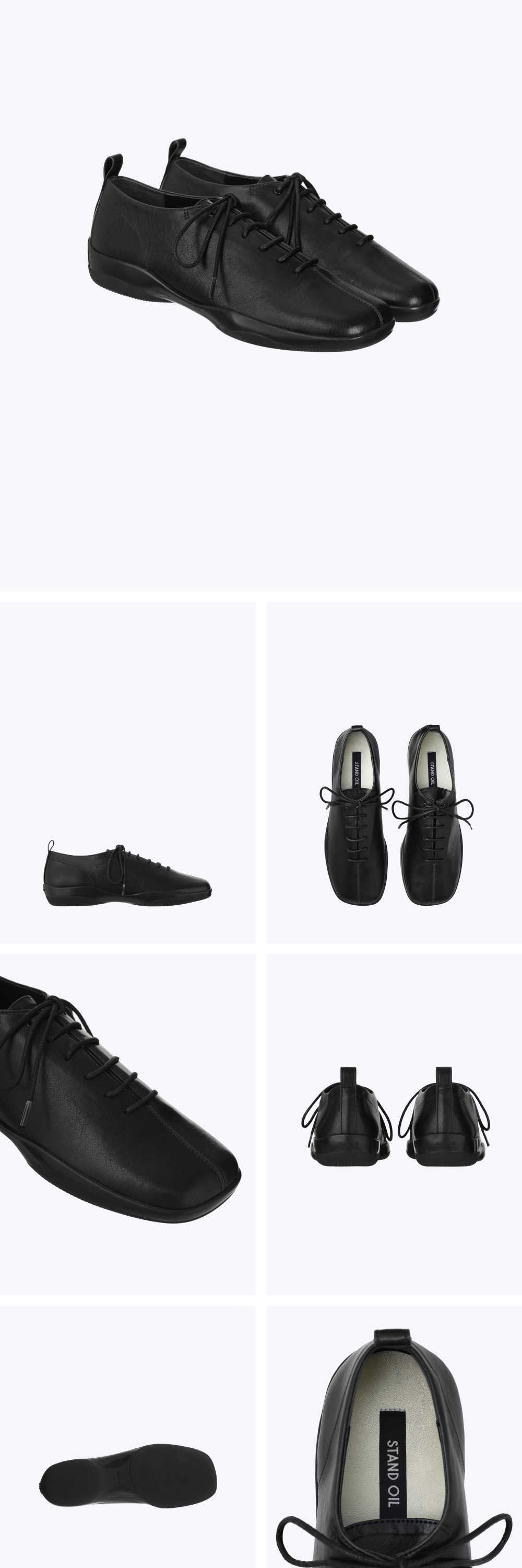 TIE LOAFER - 2 COLORS BLACK