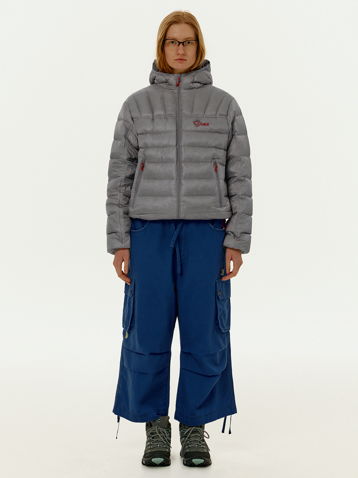 테켓(TEKET) CT Curve Lightweight Down Jacket Gray - 사이즈 & 후기 