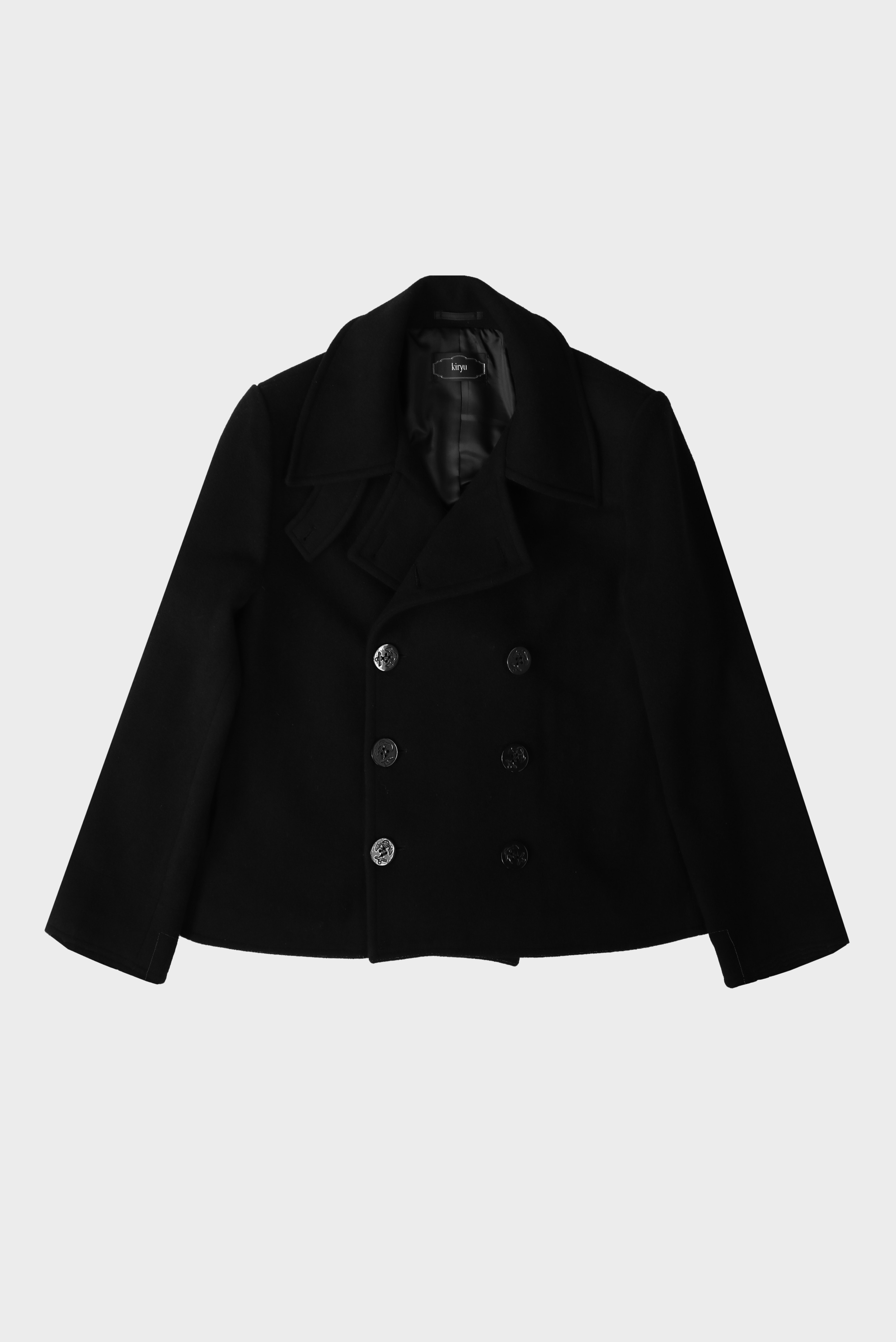 【KIRYU】PEA COAT MUSINSA | KIRYU PEA COAT (BLACK)