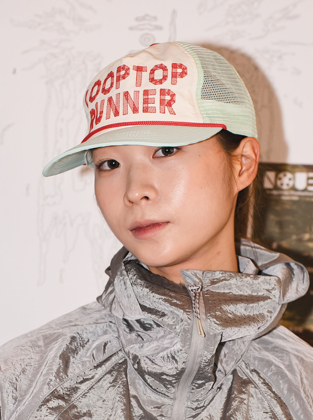 ROOFTOP RUNNER TRUCKER CAP - 5 COLORS BLACK