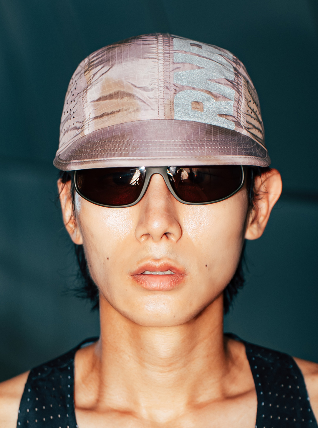 VERTICAL RIPSTOP CAP - 5 COLORS DUST PINK