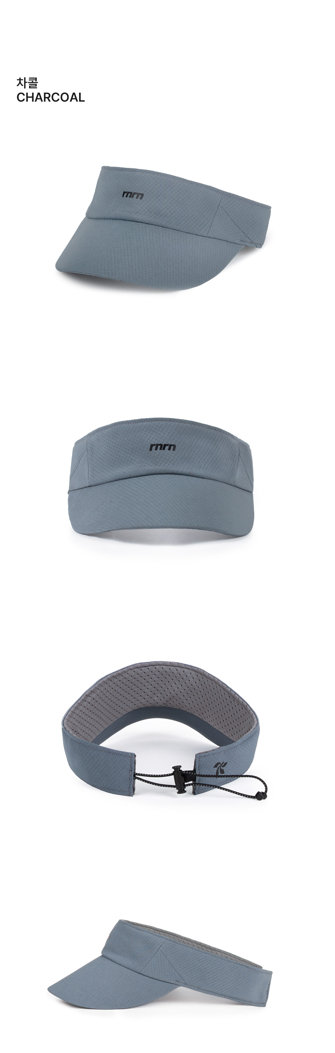 DAYLIGHT SUN VISOR - 6 COLORS CHARCOAL
