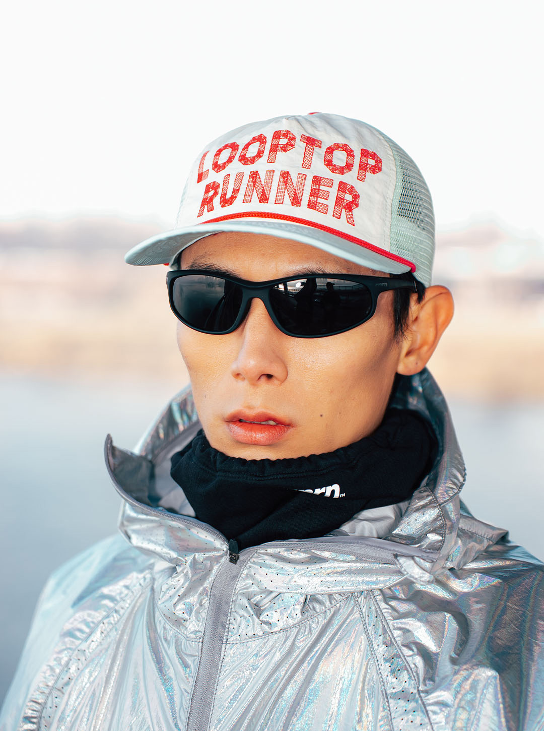 ROOFTOP RUNNER TRUCKER CAP - 5 COLORS VIOLET