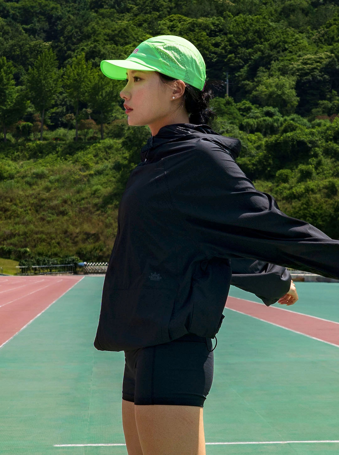 TRACK SHELL RUNNING CAP - 5 COLORS CREAM