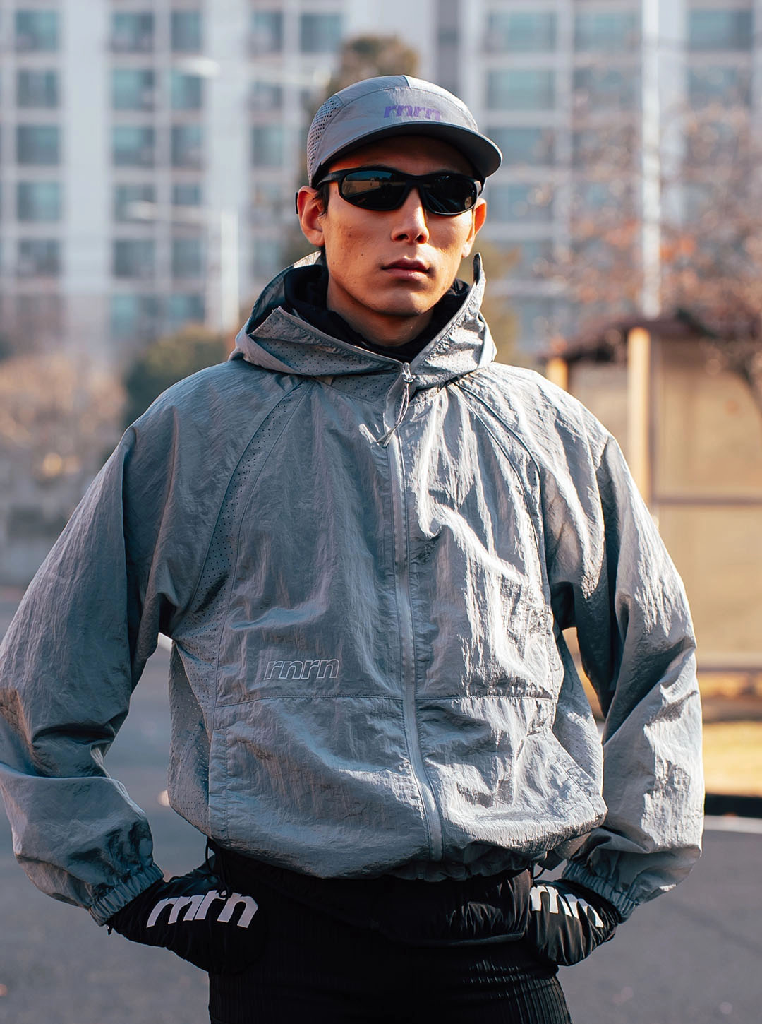TRACK SHELL RUNNING CAP - 5 COLORS OLIVE GREEN