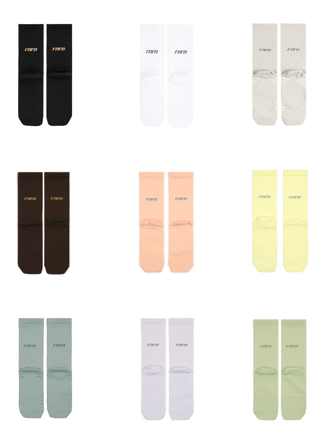 MARATHON SOCKS - 9 COLORS MATCHA GREEN