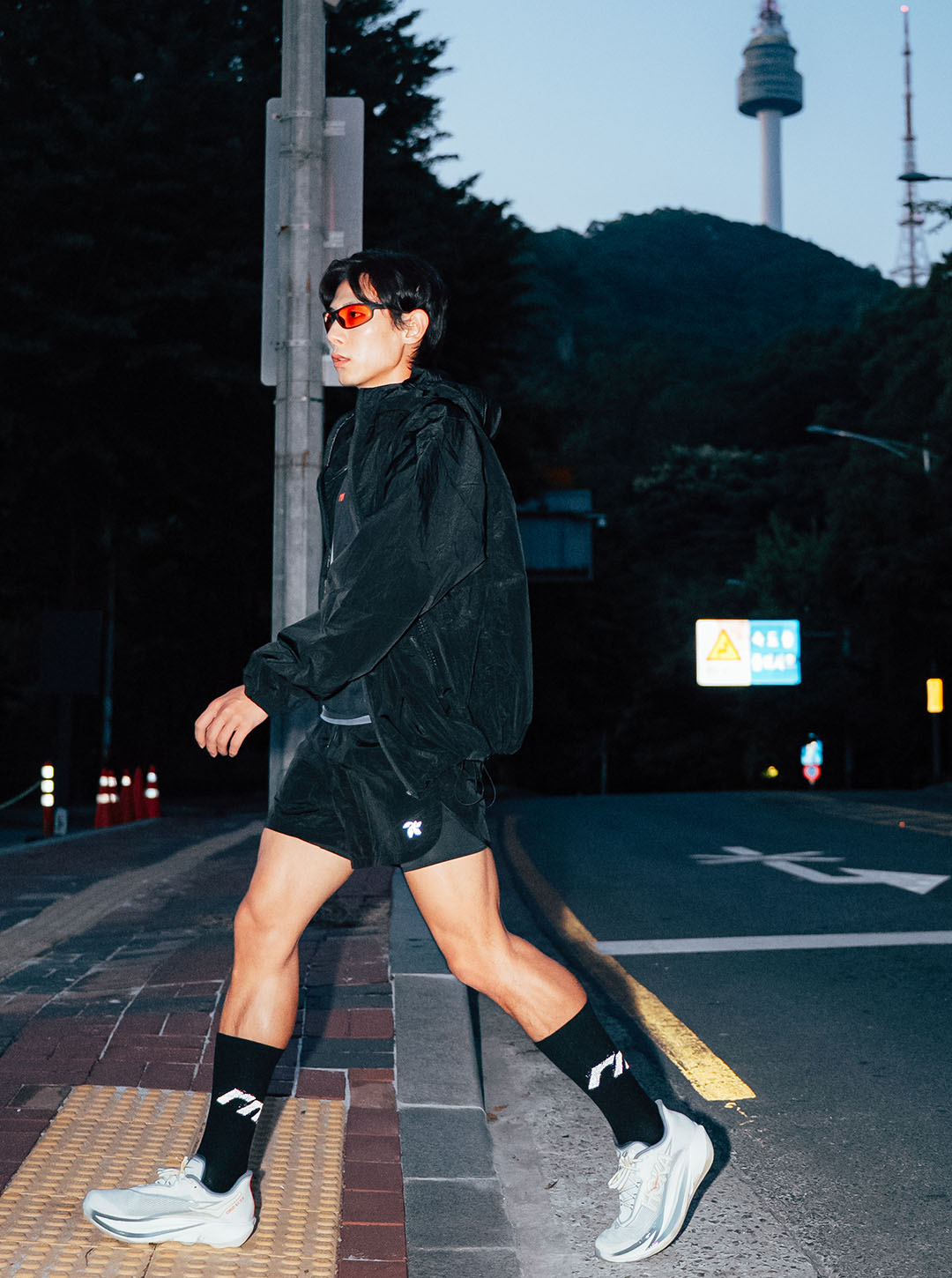 2IN1 SHORTS 002 - 2 COLORS GREY