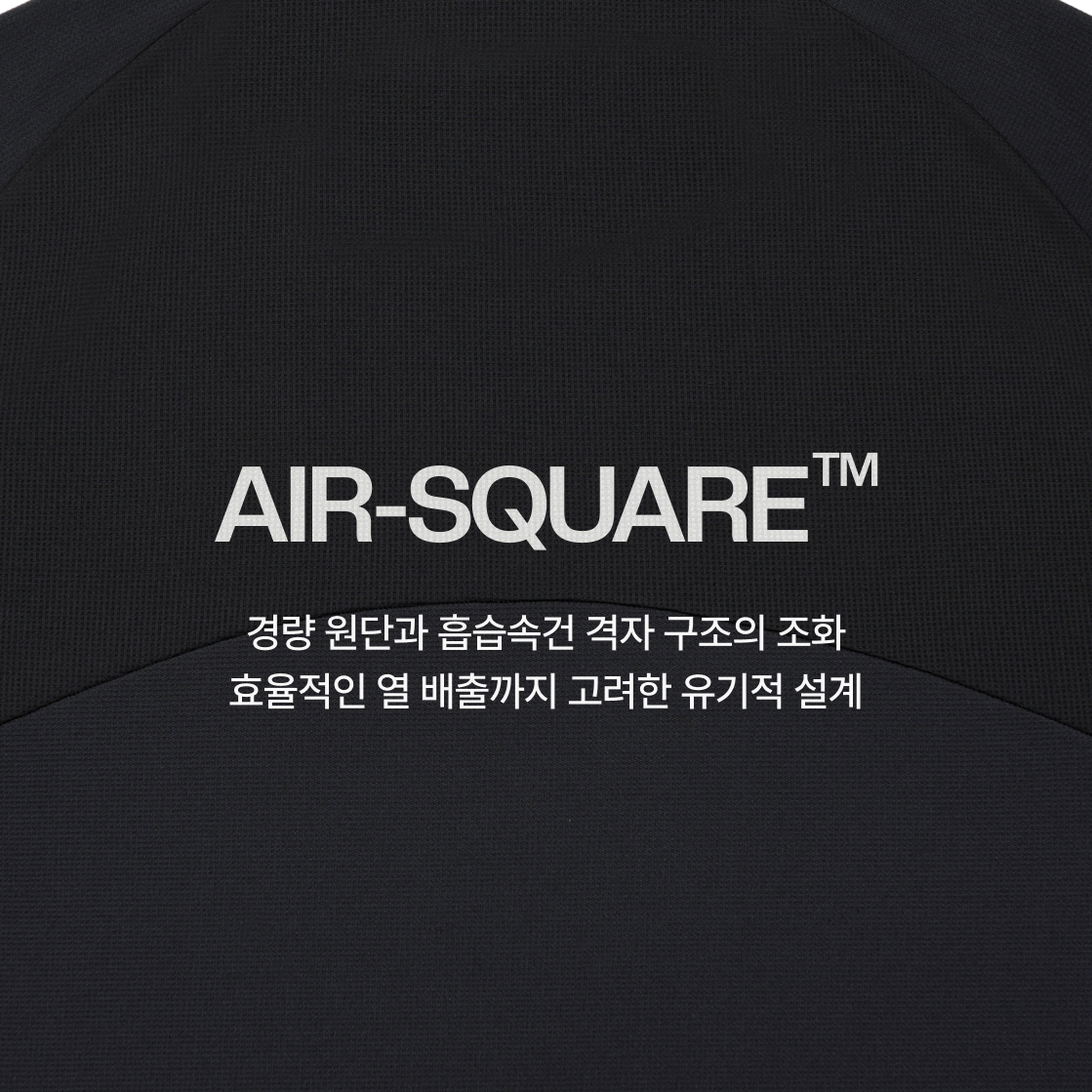AIR SQUARE PERFORMANCE RUNNING LONG SLEEVE - 3 COLORS