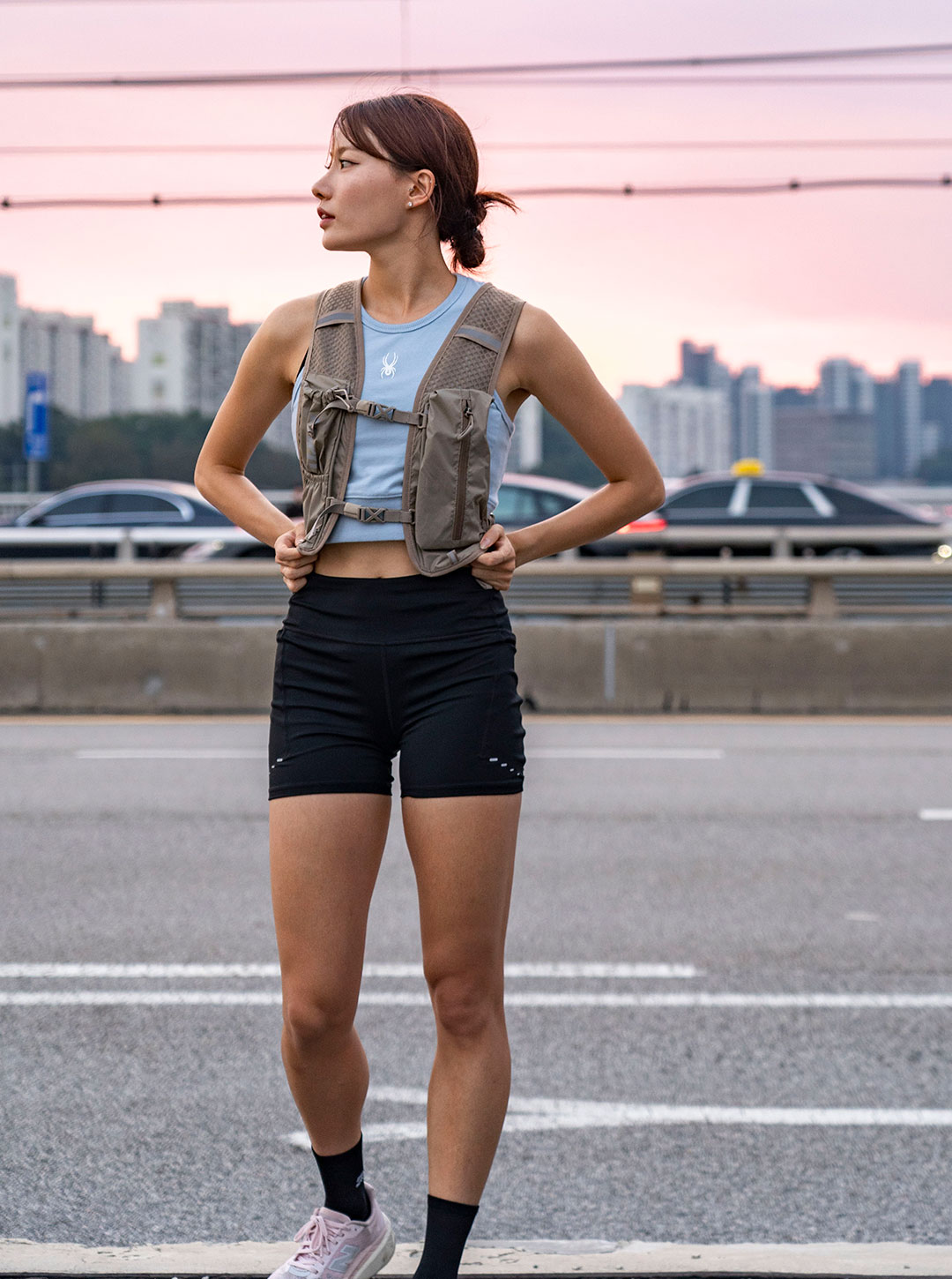 RUNNING VEST - 4 COLORS WHITE