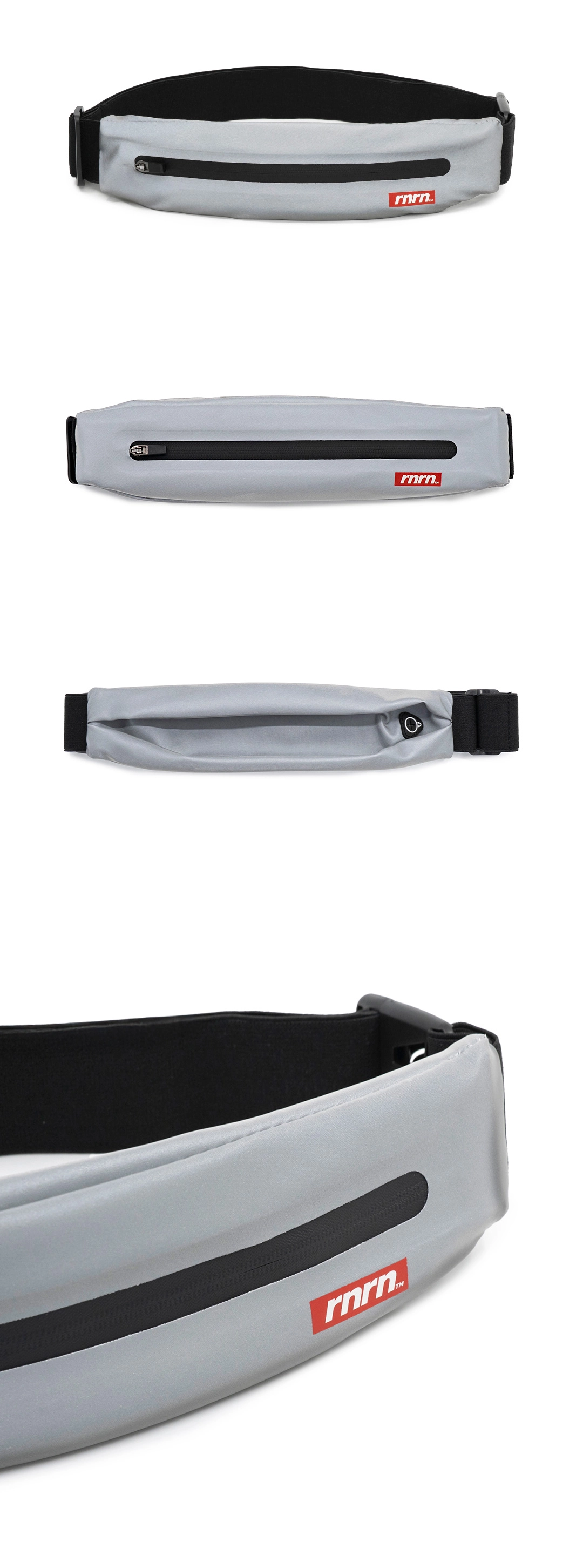 LUNA RUNNING BELT - 2 COLORS SILVER