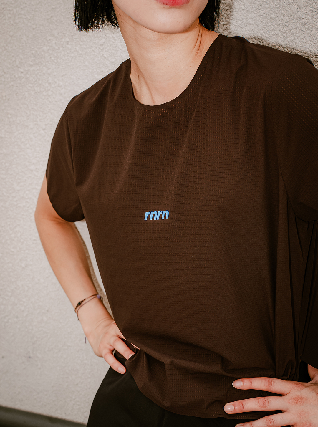 SHORT SLEEVE RUNNING TEE - 4 COLORS IVORY